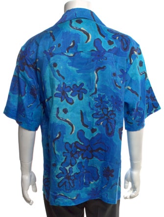 Marni Floral Print Short Sleeve Shirt