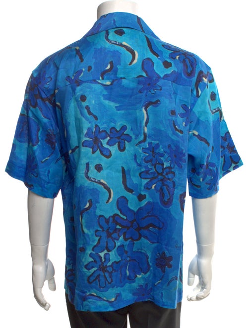 Marni Floral Print Short Sleeve Shirt