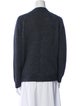 Marni Colorblock Pattern V-Neck Sweater
