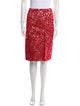 Marni Tweed Pattern Knee-Length Skirt