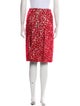 Marni Tweed Pattern Knee-Length Skirt