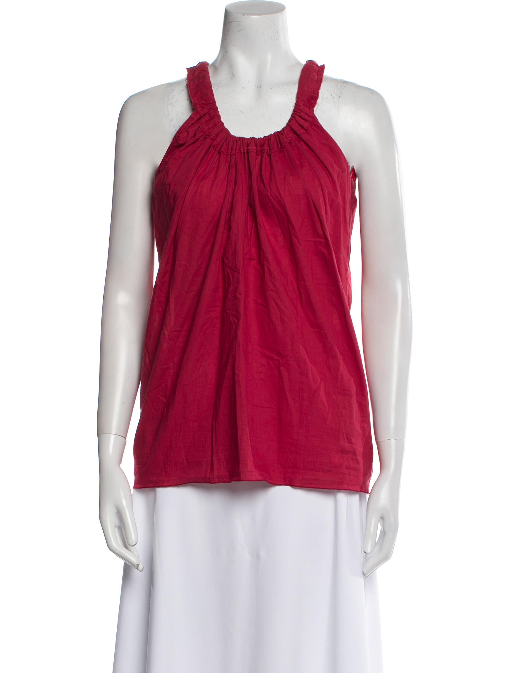 Marni Scoop Neck Sleeveless Top