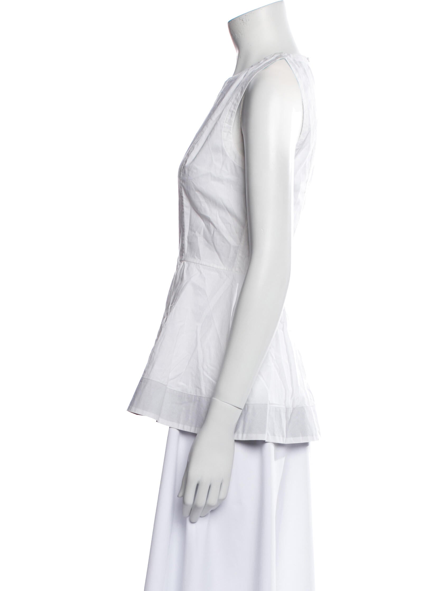 Marni Crew Neck Sleeveless Tunic