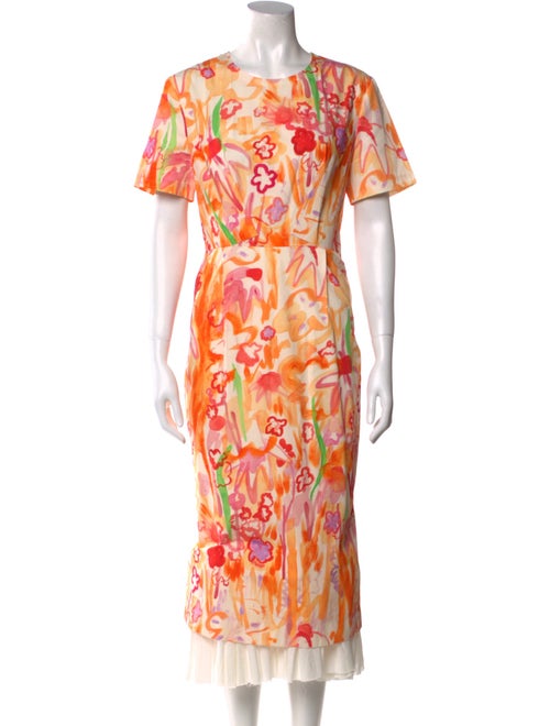 Marni Printed Long Dress