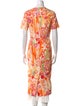 Marni Printed Long Dress