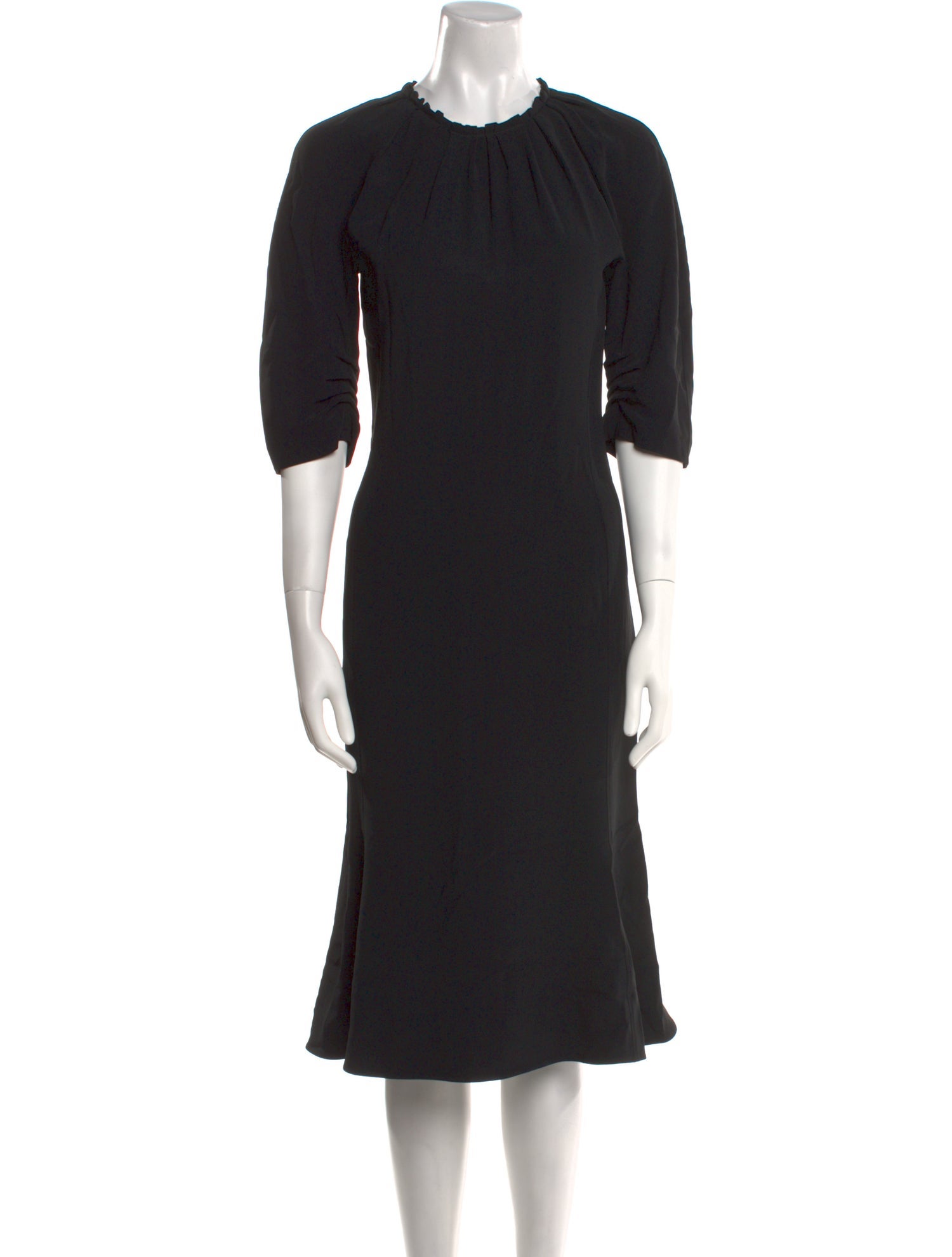 Marni Crew Neck Midi Length Dress