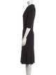 Marni Crew Neck Midi Length Dress