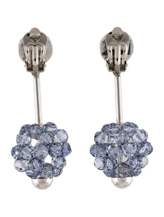 Marni Resin & Crystal Drop Earrings