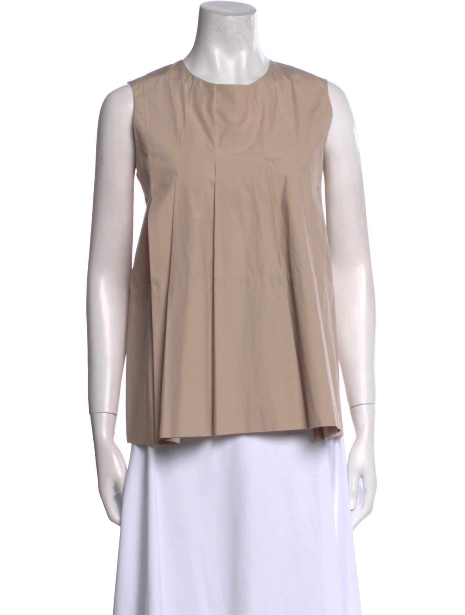 Marni Crew Neck Sleeveless Blouse