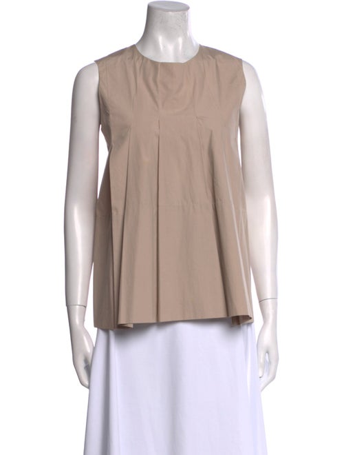 Marni Crew Neck Sleeveless Blouse