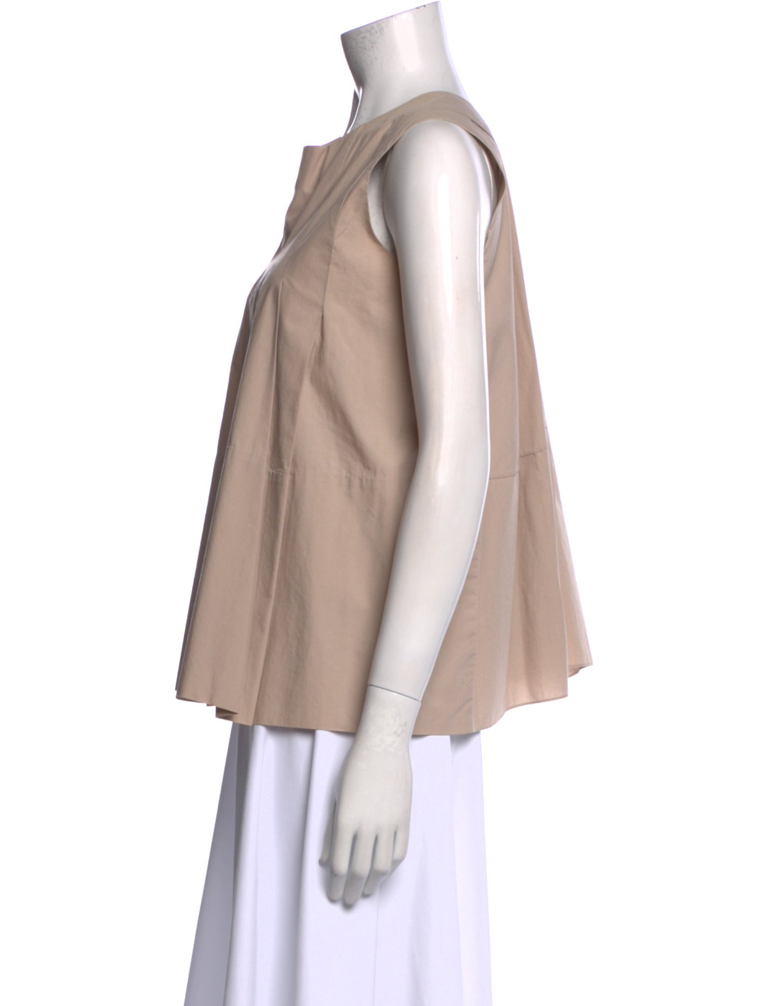 Marni Crew Neck Sleeveless Blouse