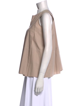 Marni Crew Neck Sleeveless Blouse