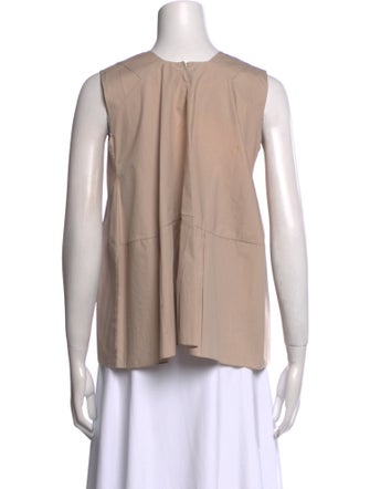 Marni Crew Neck Sleeveless Blouse
