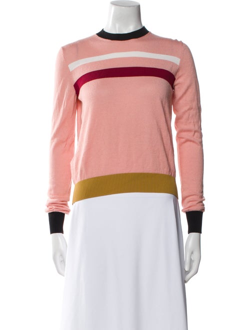Marni Striped Mock Neck Sweatshirt