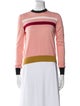 Marni Striped Mock Neck Sweatshirt