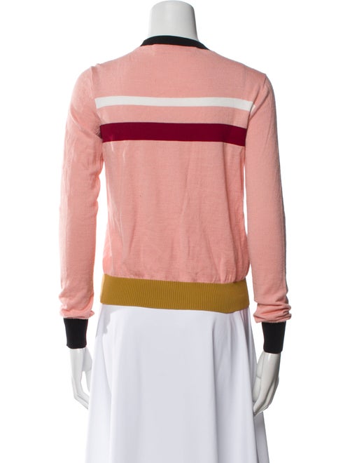 Marni Striped Mock Neck Sweatshirt