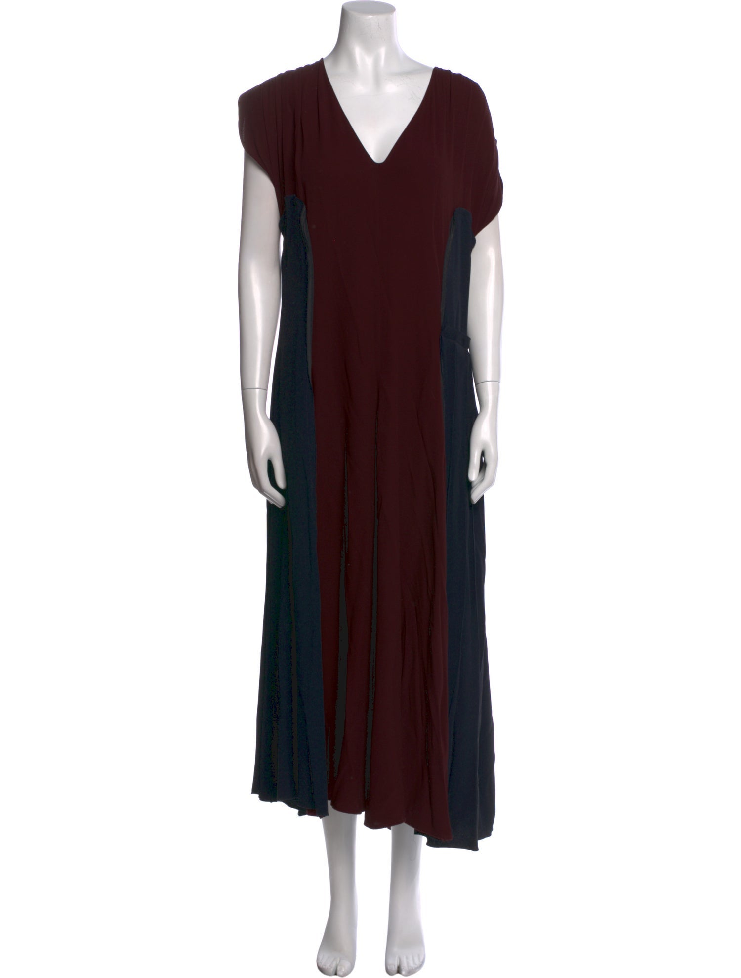 Marni V-Neck Long Dress
