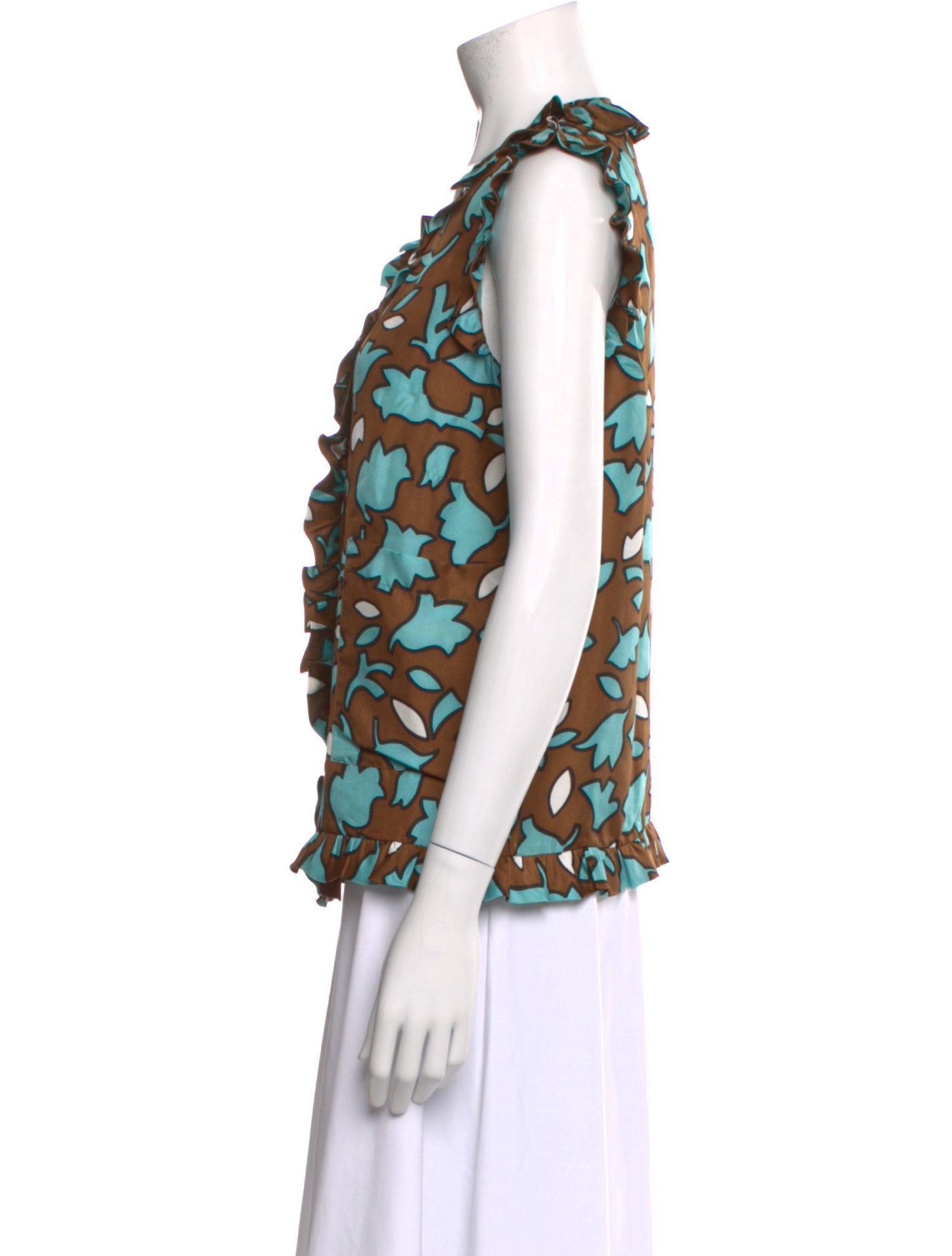 Marni Silk Printed Blouse