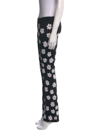 Marni Floral Print Wide Leg Pants