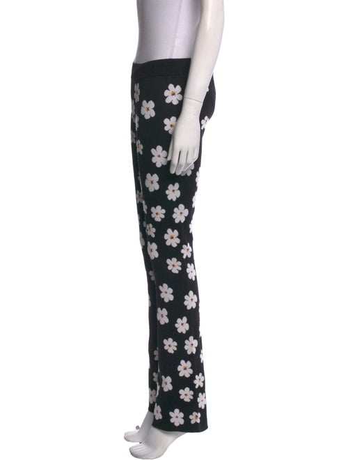 Marni Floral Print Wide Leg Pants