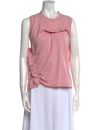Marni Crew Neck Sleeveless Blouse