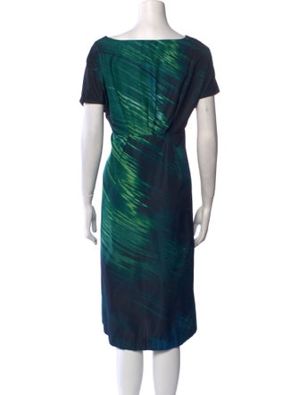 Marni Printed Midi Length Dress