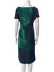 Marni Printed Midi Length Dress