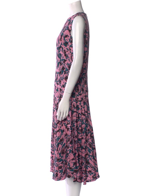 Marni Printed Midi Length Dress
