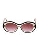Marni Cat-Eye Gradient Sunglasses