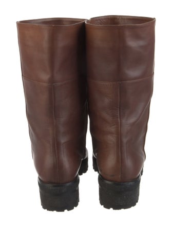 Marni Leather Combat Boots