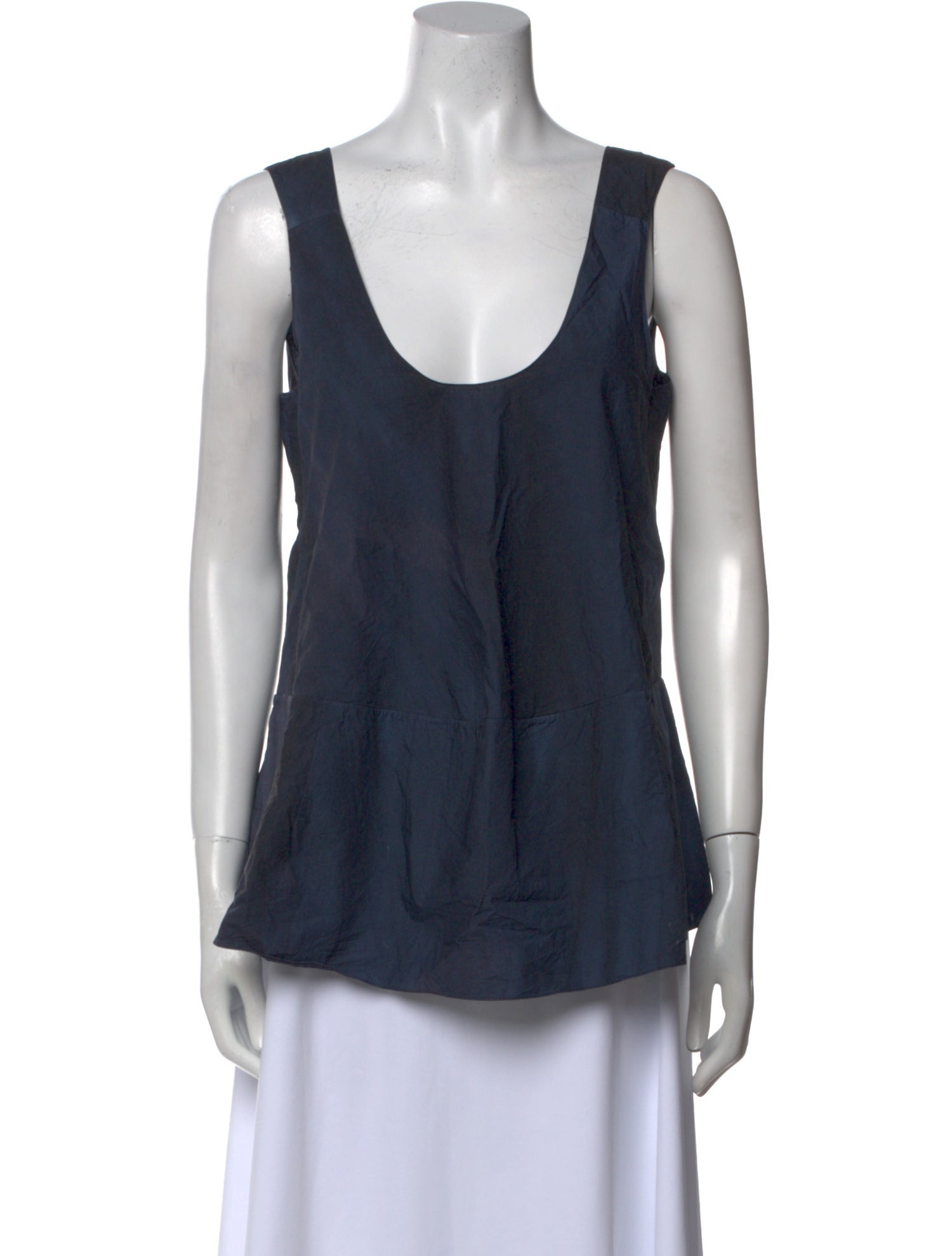 Marni Scoop Neck Sleeveless Top