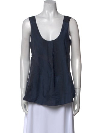 Marni Scoop Neck Sleeveless Top
