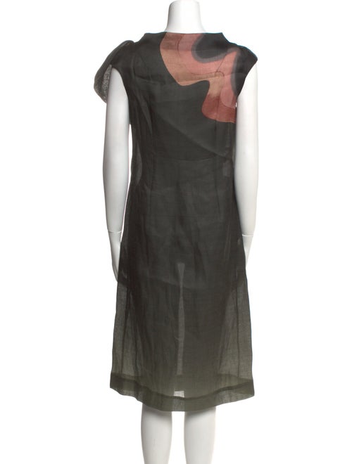 Marni Silk Midi Length Dress