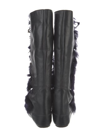 Marni Leather Lace-Up Boots