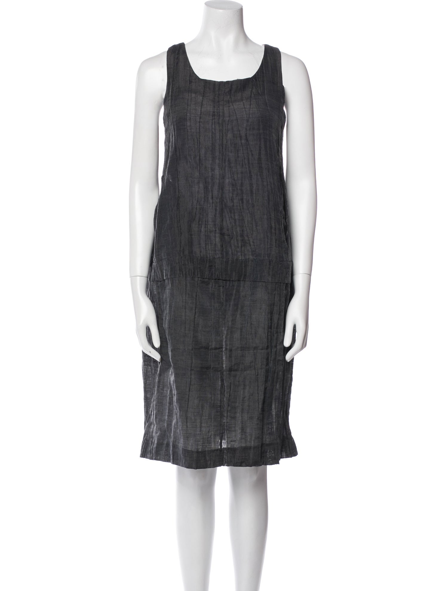 Marni Scoop Neck Knee-Length Dress