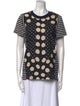 Marni Polka Dot Print Crew Neck T-Shirt