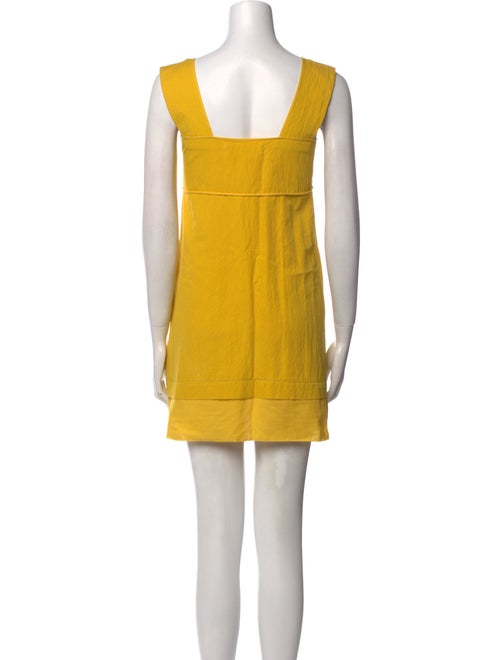 Marni Square Neckline Mini Dress