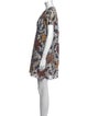 Marni Floral Print Mini Dress