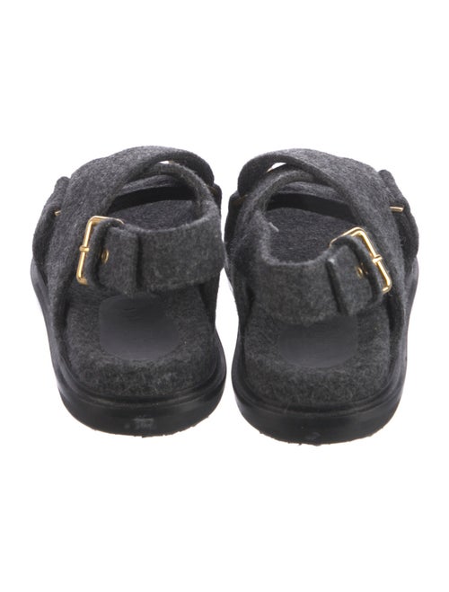 Marni Wool Slingback Sandals