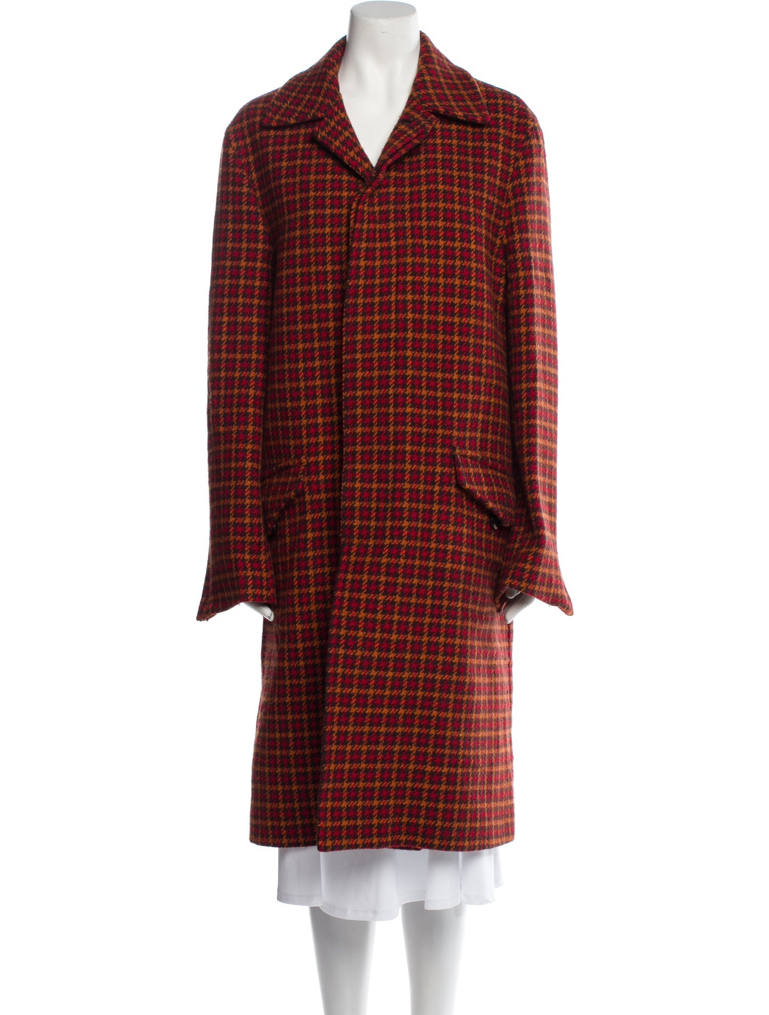 Marni Houndstooth Print Coat