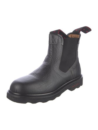 Marni Leather Chelsea Boots