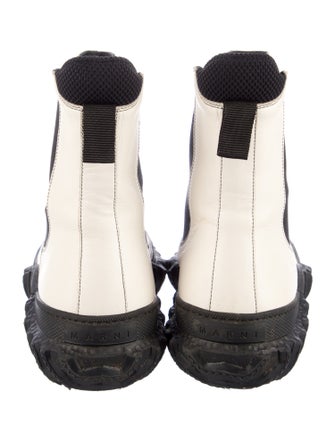 Marni Leather Chelsea Boots