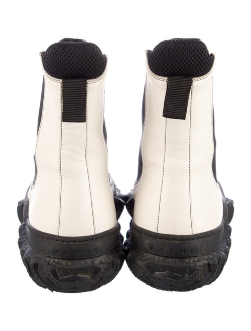 Marni Leather Chelsea Boots