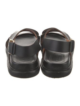 Marni Leather Slingback Sandals