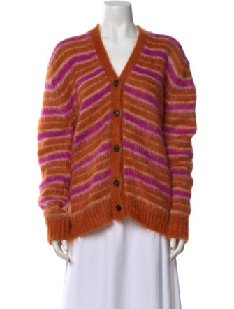 Marni Mohair Striped Sweater