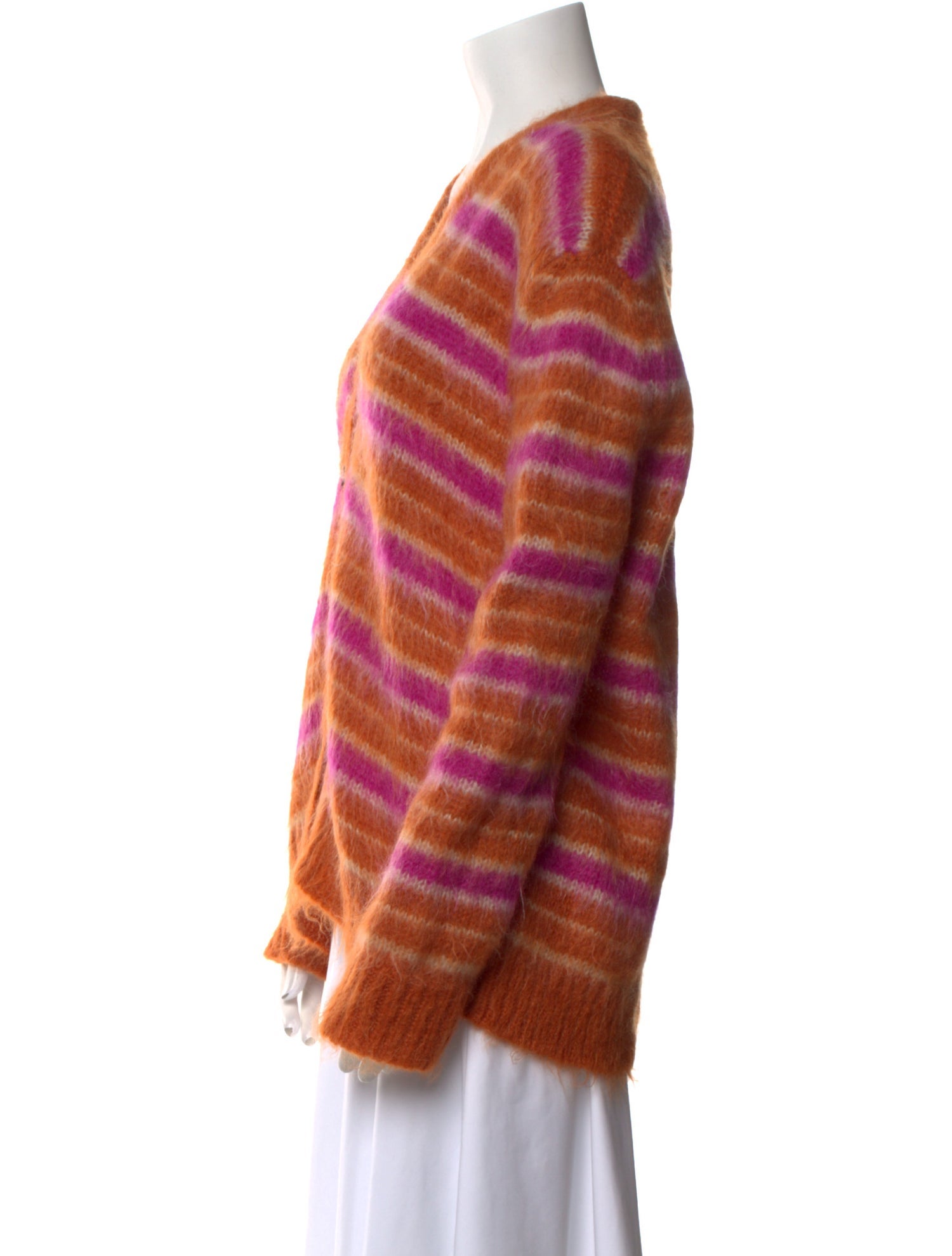 Marni Mohair Striped Sweater