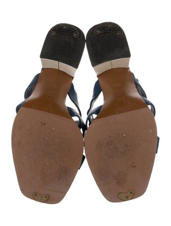 Marni Leather Slingback Sandals