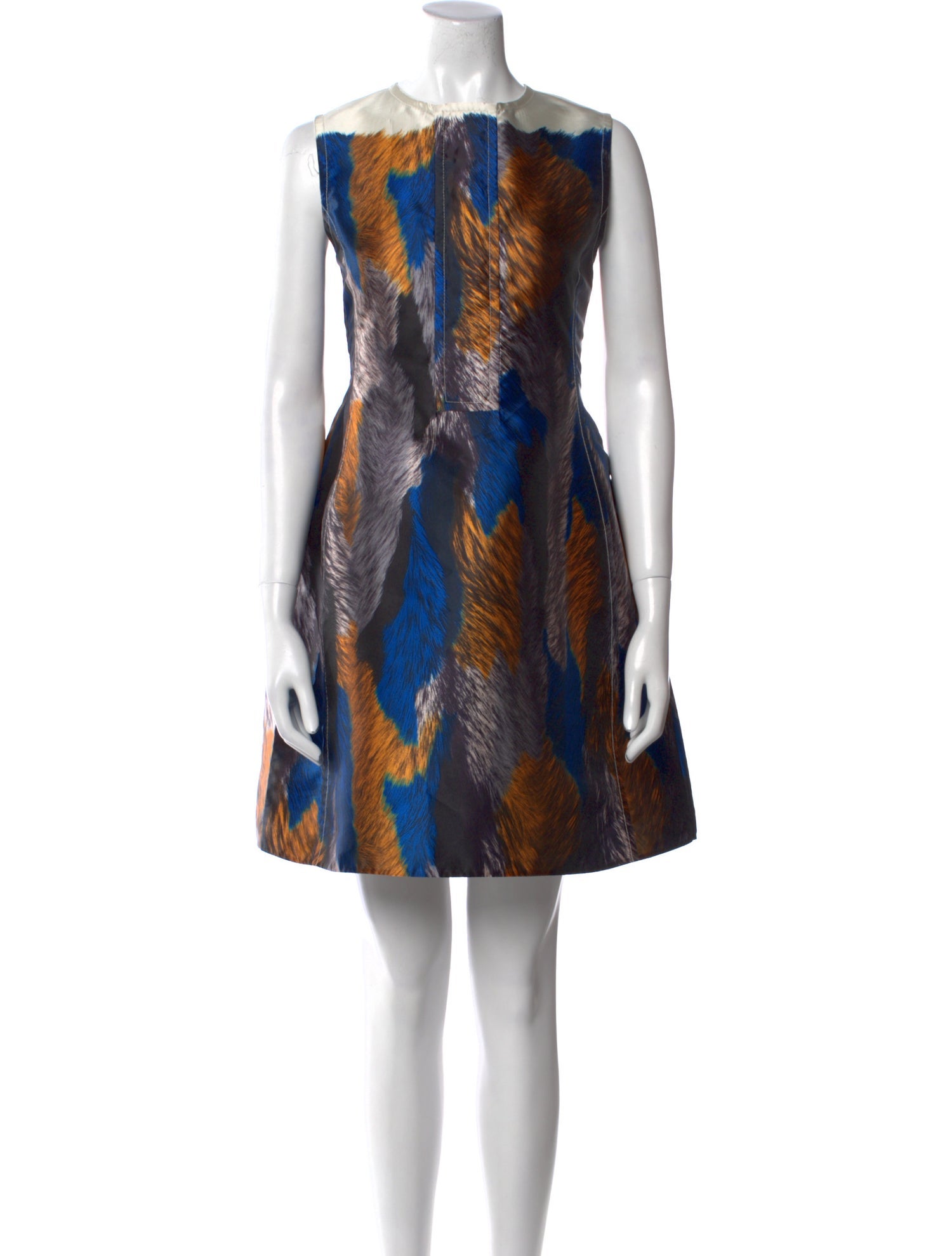 Marni Printed Midi Length Dress