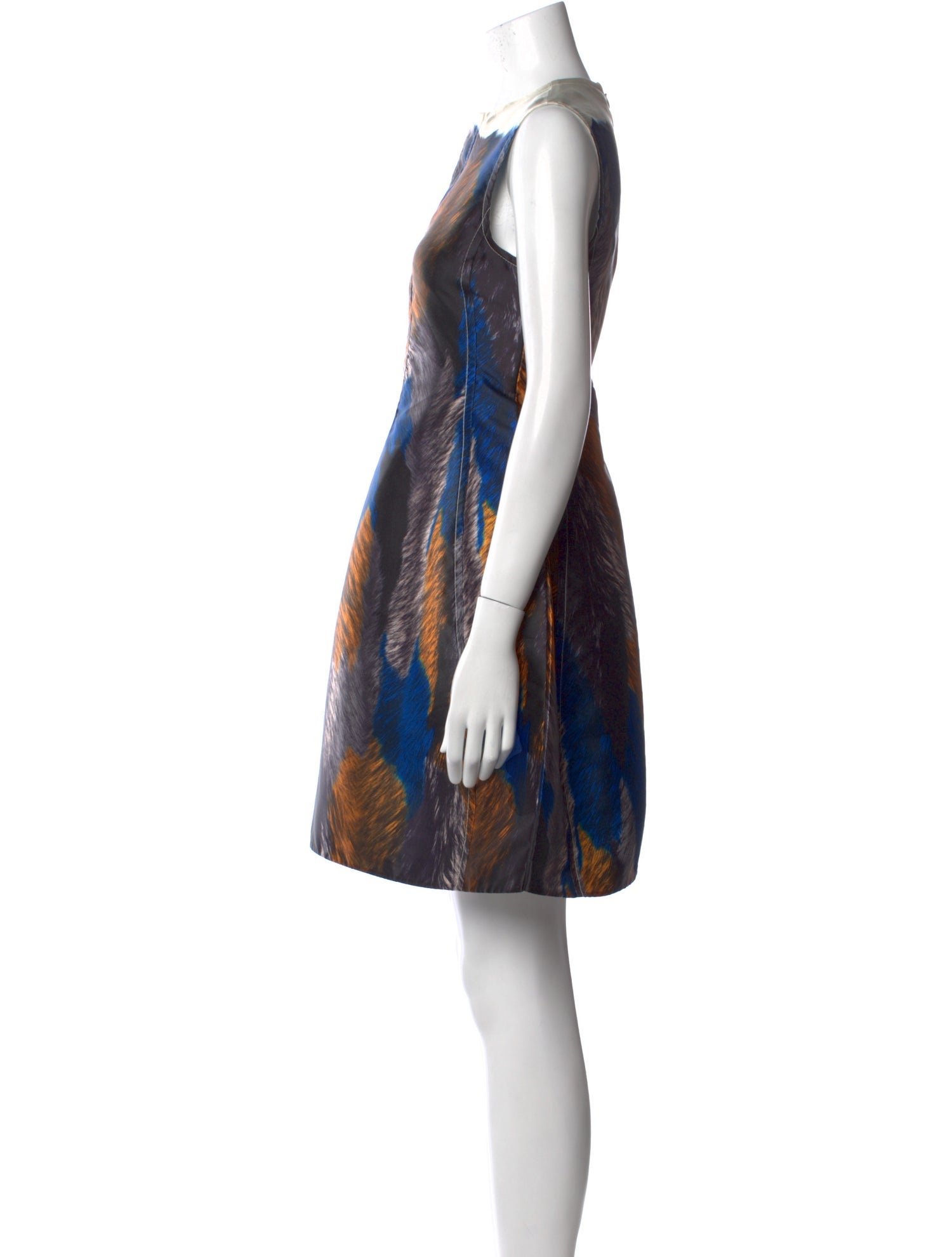 Marni Printed Midi Length Dress