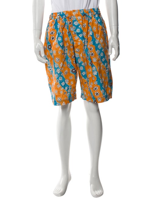 Marni Floral Print Jogger Shorts